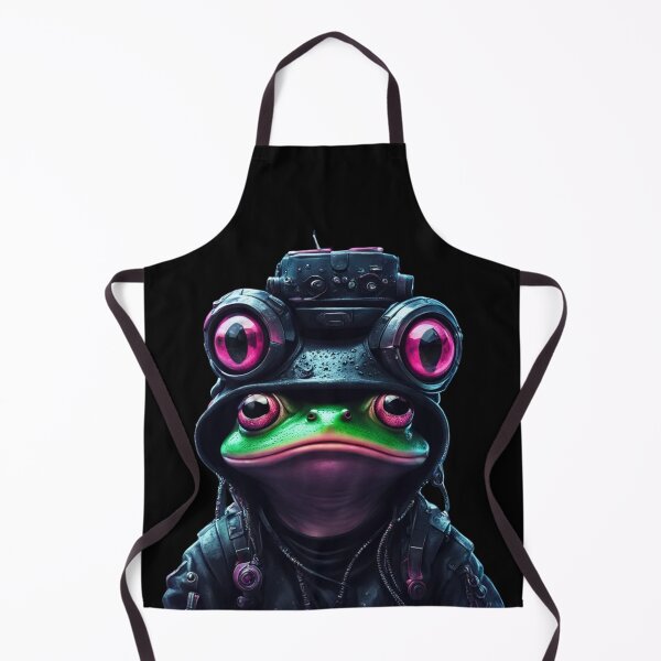 Item preview, Cyber-Frog Goggles, Cyberpunk, Kawaii Cute designed and sold by Burn-Ego.