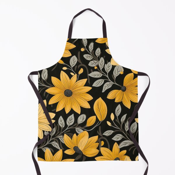 Item preview, Tiled Yellow Flower Pattern designed and sold by dcrc.