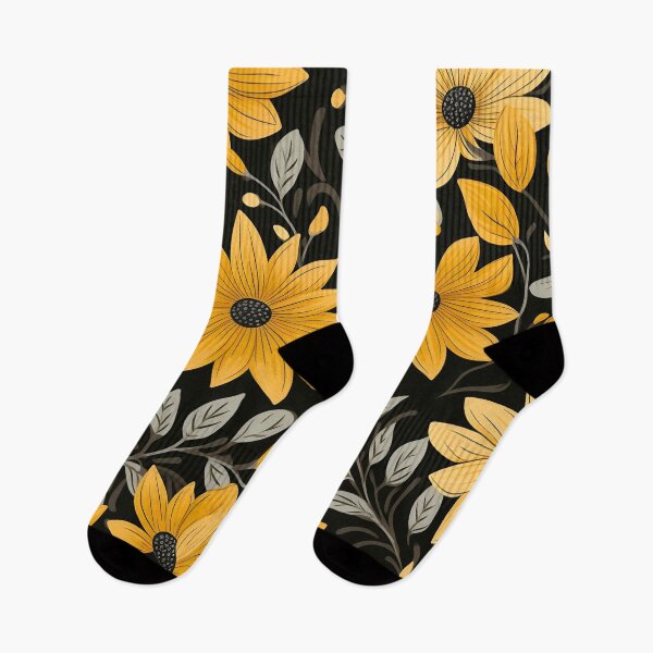 Item preview, Tiled Yellow Flower Pattern designed and sold by dcrc.