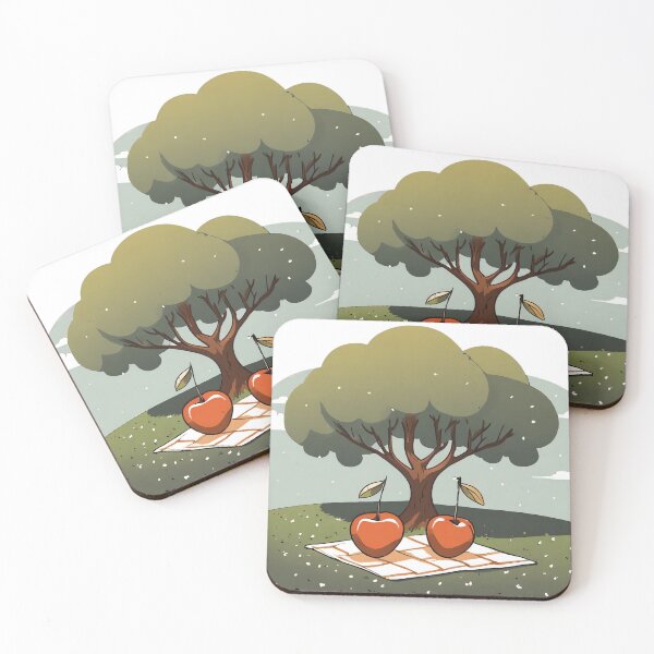Item preview, Cherries are under the tree designed and sold by omerfdln34.
