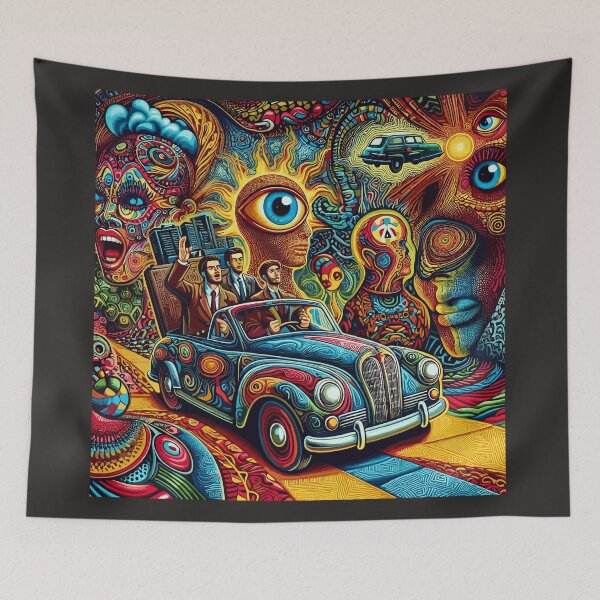 Item preview, On a car trip to a crazy adventure designed and sold by Gacram.