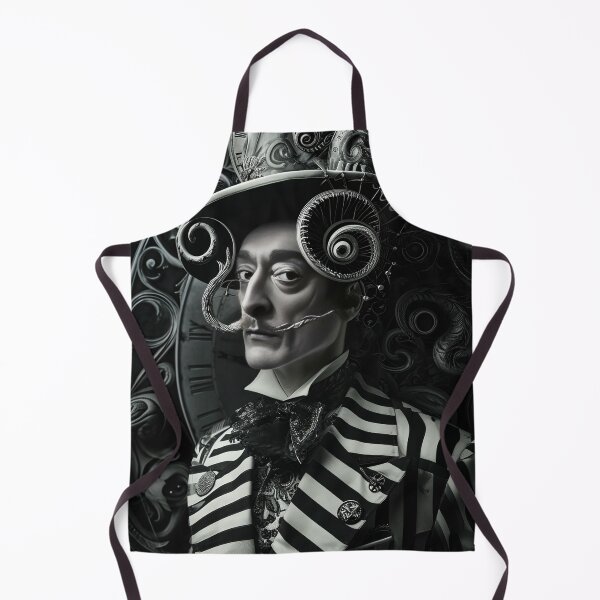Item preview, Salvador Dali T-SHIRT ART shower curtain bag button mask print new designed and sold by OTHERWORLD2025.