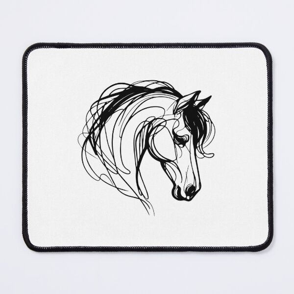 Item preview, Line Art Horse designed and sold by meladesigne.