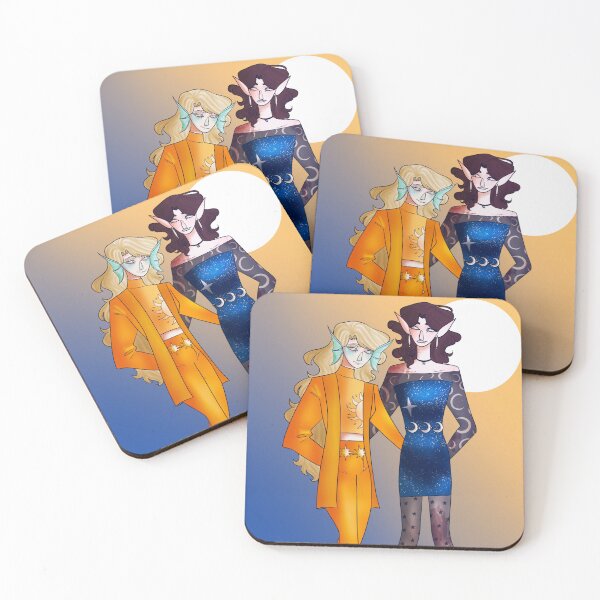 Item preview, sun and moon girls designed and sold by emmelineart.