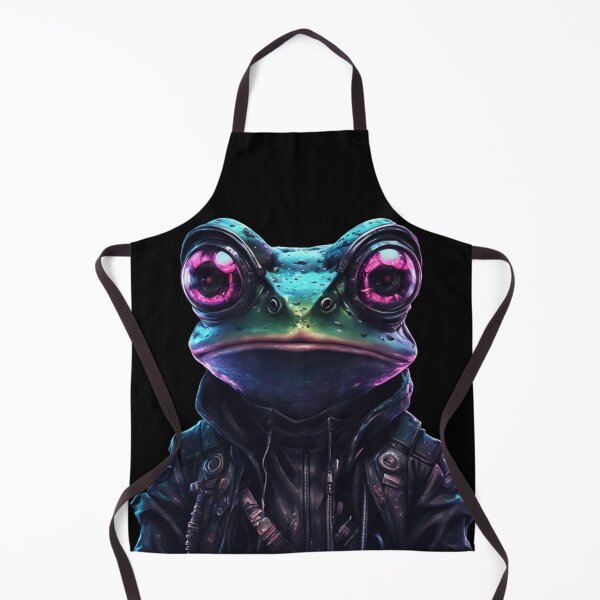 Item preview, Cyberpunk Frog, Techno Amphibian, Kawaii Cute designed and sold by Burn-Ego.