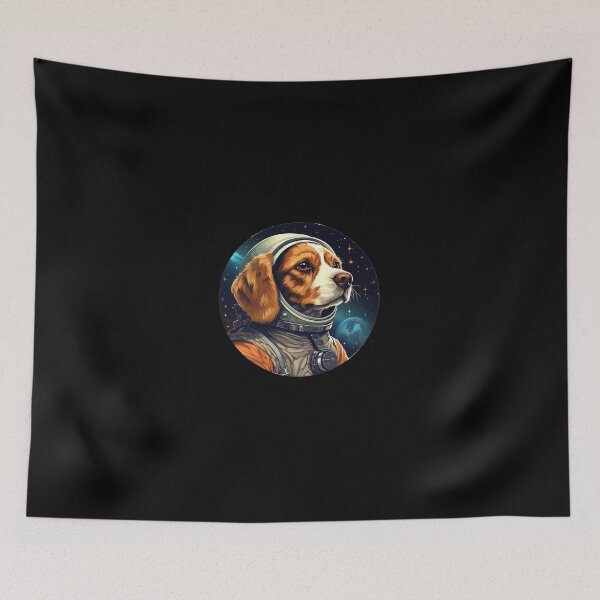 Item preview, Space Dog Stickers Galactic Wonders Vibrant Space and Planet Sticker Collection Robert designed and sold by UncleFizziwigs.
