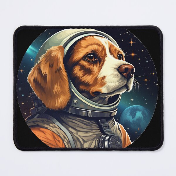 Item preview, Space Dog Stickers Galactic Wonders Vibrant Space and Planet Sticker Collection Robert designed and sold by UncleFizziwigs.