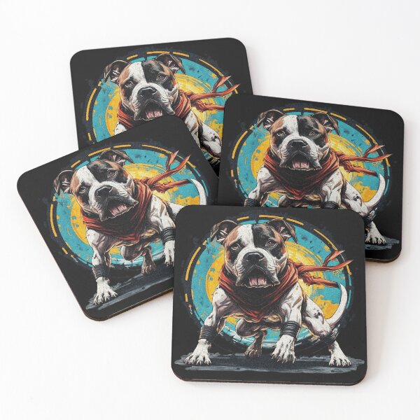 Item preview, Ninja Dog Mutant Mad Dogs designed and sold by NOURLANDART.
