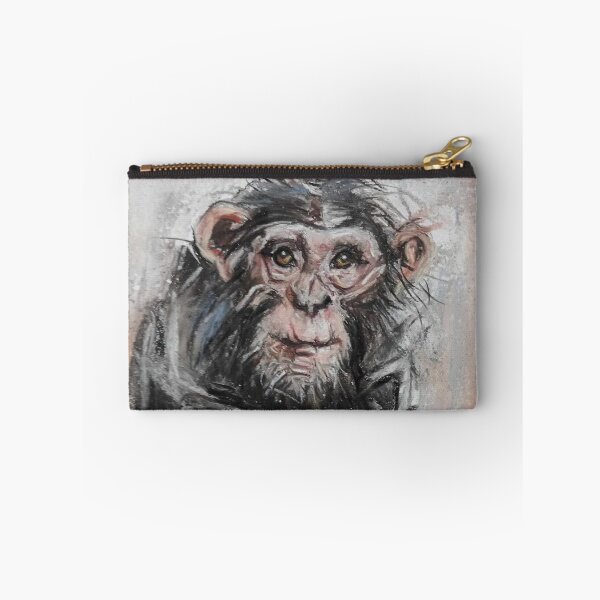 Item preview, Chimp , soft pastele drawn by Anna Czarnecka designed and sold by BazankiArt.