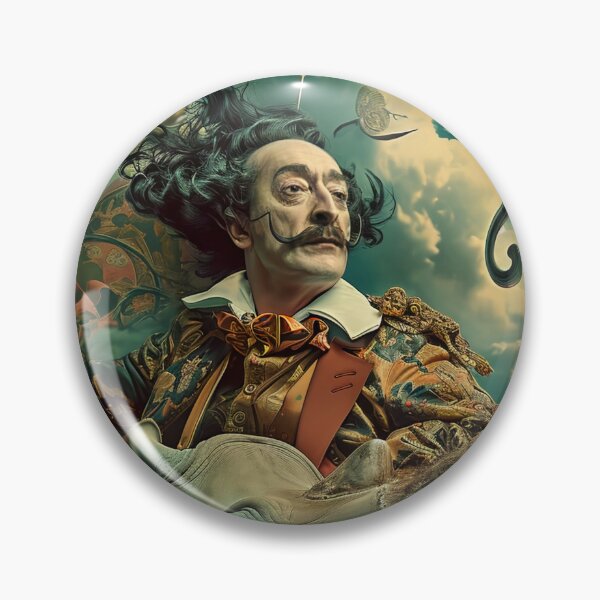 Item preview, Salvador Dali Canvas t-shirt Shower curtain bag clock new designed and sold by OTHERWORLD2025.