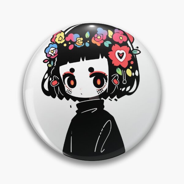 Item preview, La Niña Anime Sticker designed and sold by AIbrushedHamlet.