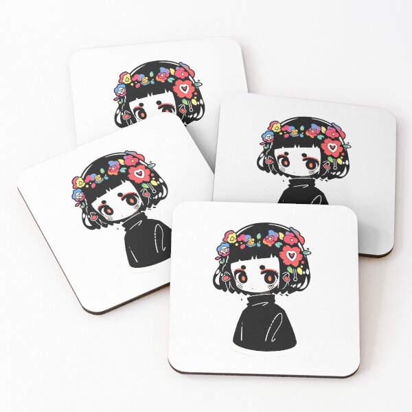 Item preview, La Niña Anime Sticker designed and sold by AIbrushedHamlet.