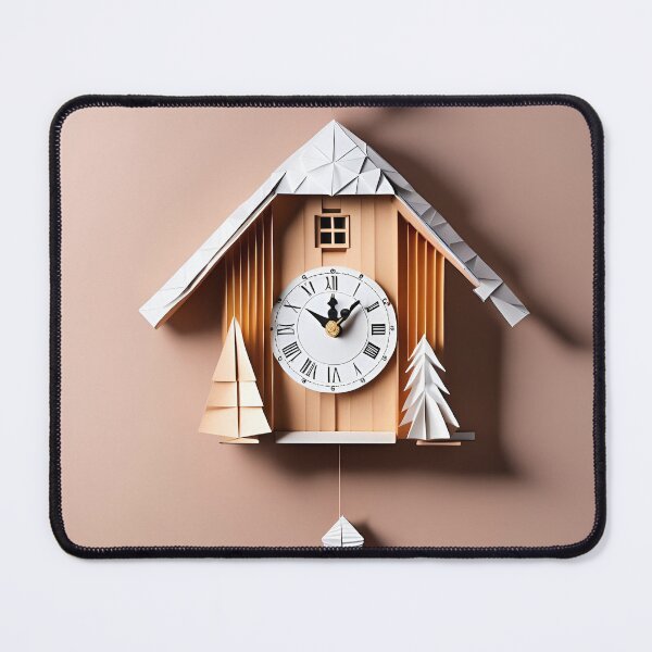 Item preview, Origami Art - Timeless Elegance: The Melodic Charm of the Cuckoo Clock designed and sold by ArtfulFolds.