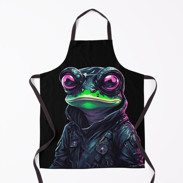 Item preview, Cyberpunk Frog, Hoodie, Kawaii Cute designed and sold by Burn-Ego.