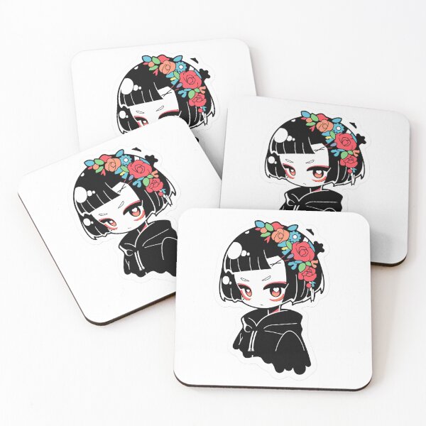 Item preview, Geisha Anime Sticker designed and sold by AIbrushedHamlet.