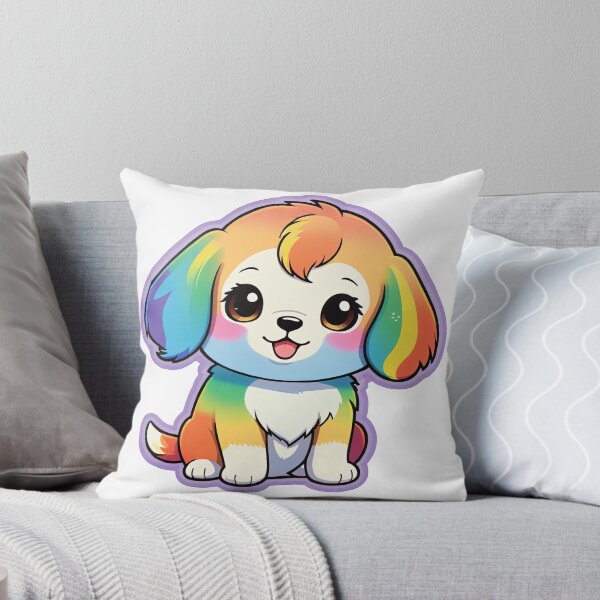 Item preview, Rainbow Dog Puppy designed and sold by StickerStarSaga.