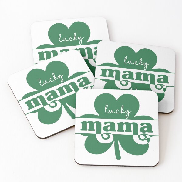 Item preview, Lucky Mama: The Clover Monogram Tribute designed and sold by FrescoDesign.