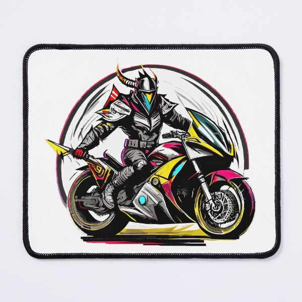 Item preview, Viking God on a Motorcycle designed and sold by BADESIGNZZ.