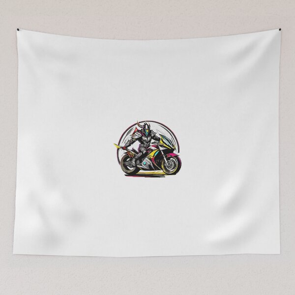Item preview, Viking God on a Motorcycle designed and sold by BADESIGNZZ.