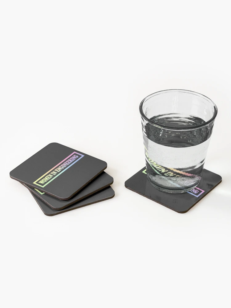 Thumbnail 2 of 5, Coasters (Set of 4), Women In Engineering designed and sold by ScienceCorner.