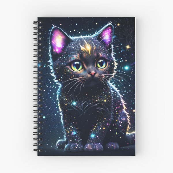 Item preview, Galaxy cosmic chibi cat designed and sold by aipaint.