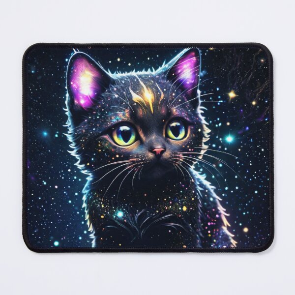 Item preview, Galaxy cosmic chibi cat designed and sold by aipaint.