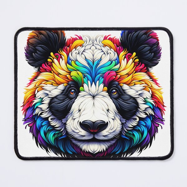 Item preview, Colorful Prism Panda Portrait designed and sold by FunArt4Everyone.