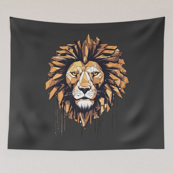Item preview, The Majestic Lion Head, designed and sold by Wisnak SHOP.