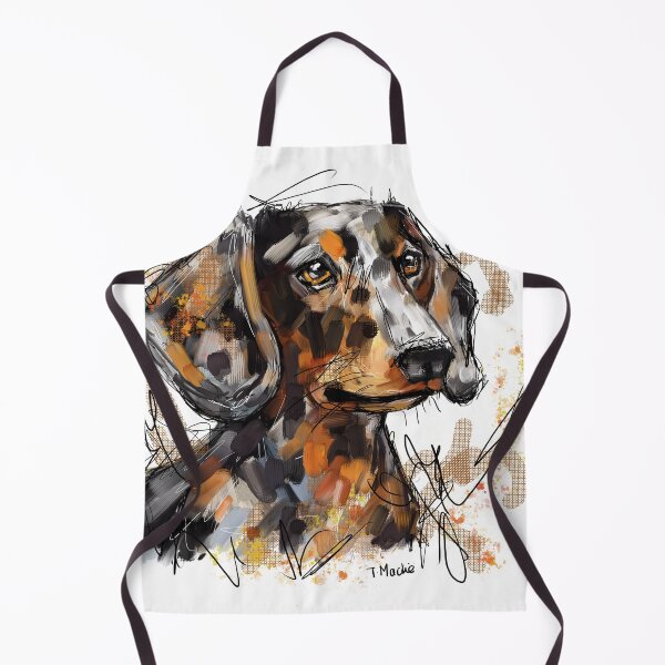 Item preview, Dapple Dachshund designed and sold by TraceyMackieArt.