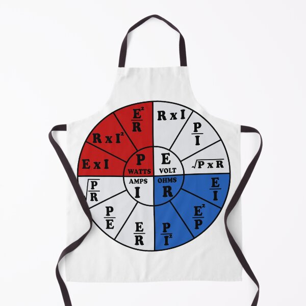 Item preview, Ohms Wheel Electrician Math formulas - Ohms Law designed and sold by ScienceCorner.