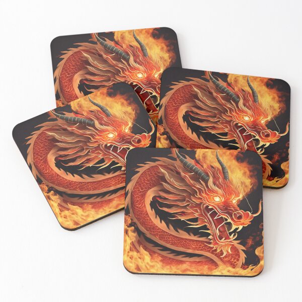 Item preview, Dragon's Breath: A Fiery Symphony in the Heart of Chinese Myth designed and sold by andrew758.