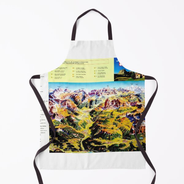 Item preview, Val Gardena Summer Map designed and sold by fungus50.