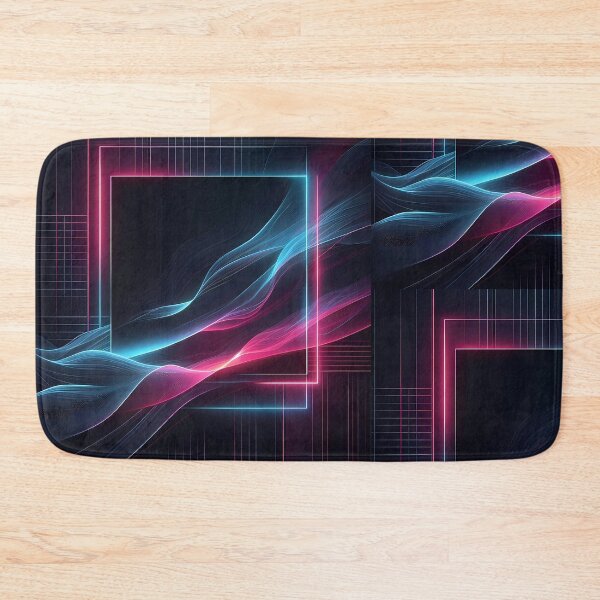 Item preview, Neon Square Dance: Dynamic Waves of Light and Color designed and sold by DethLock.
