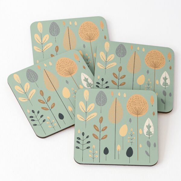 Item preview, Abstract Woodland Trees designed and sold by nicbeeseart.