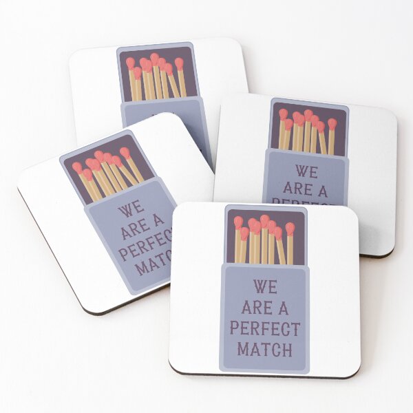 Item preview, We Are A Perfect Match designed and sold by OscarAndOphelia.