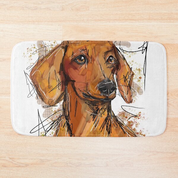 Item preview, Tan Dachshund designed and sold by TraceyMackieArt.
