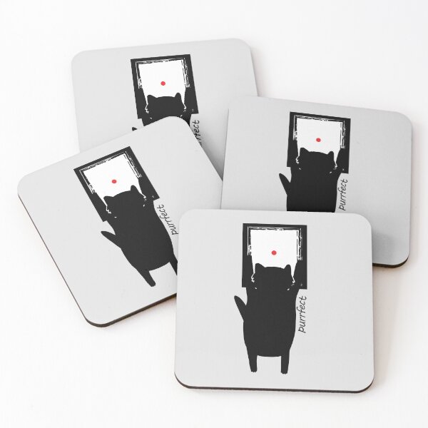 Item preview, Cat Purrfect Red Dot Kitten designed and sold by wowwowmeow.