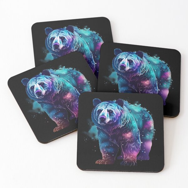 Item preview, Cool Colorful Galaxy Bear designed and sold by Leonardo Palumbo.