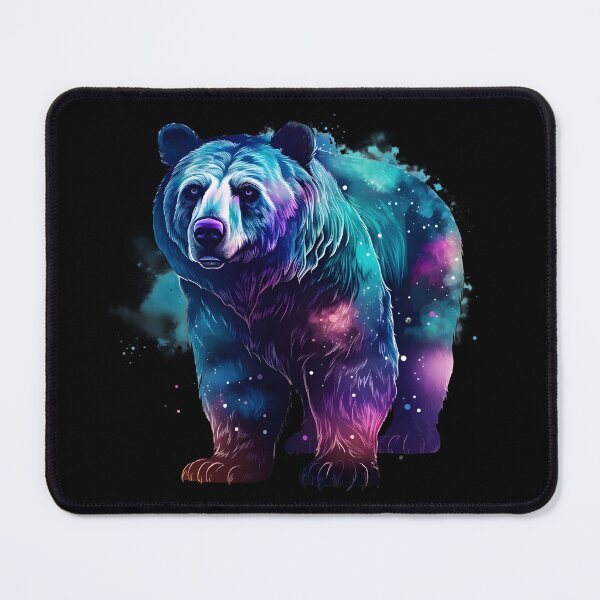 Item preview, Cool Colorful Galaxy Bear designed and sold by Leonardo Palumbo.