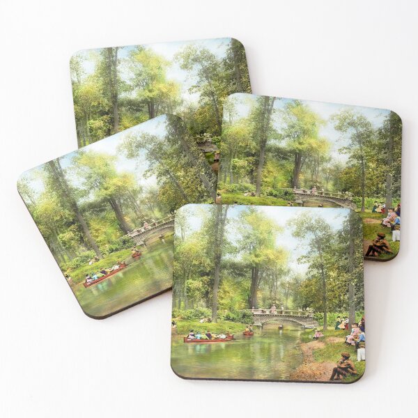Item preview, City - Detroit, MI - Picnicking in the park 1905 designed and sold by Mike Savad Photography.