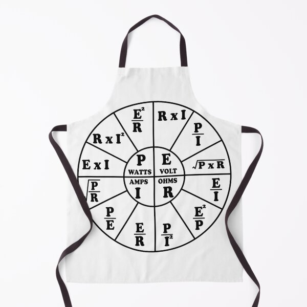 Item preview, Ohms Wheel Electrician Math formulas - Ohms Law designed and sold by ScienceCorner.