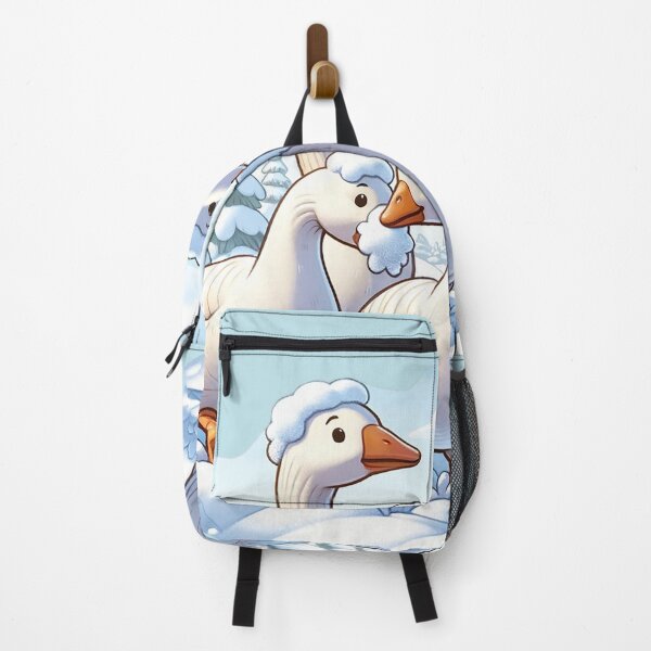 Item preview, Frolic in Frost: Geese Graced by Snow designed and sold by mugooooo.