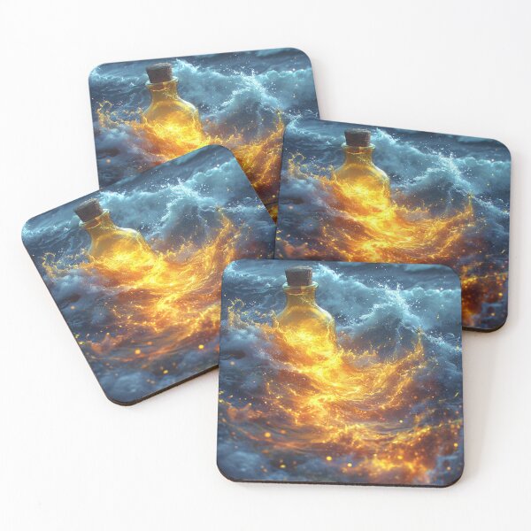 Item preview, Elemental whispers designed and sold by Emre Karaarslan.