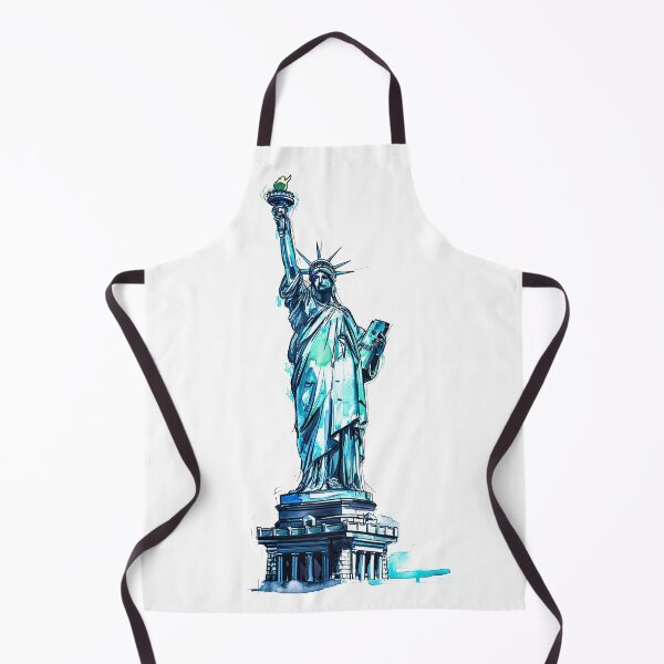 Item preview, Statue of Liberty Watercolour designed and sold by Kobi-PrintVibes.