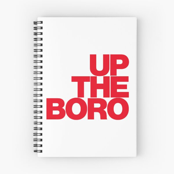 Item preview, Up The Boro - Red on White R designed and sold by Logo-A-GoGo.
