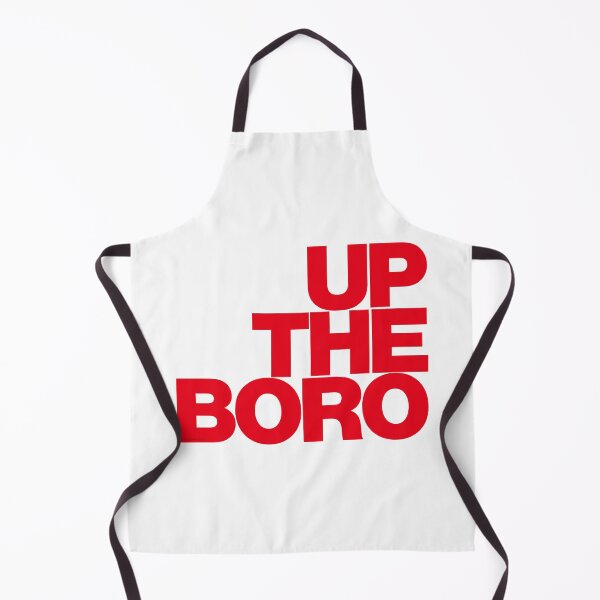 Item preview, Up The Boro - Red on White R designed and sold by Logo-A-GoGo.