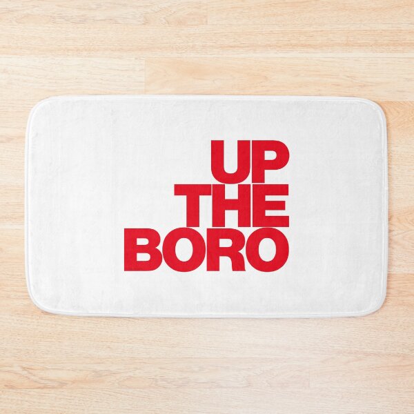 Item preview, Up The Boro - Red on White R designed and sold by Logo-A-GoGo.