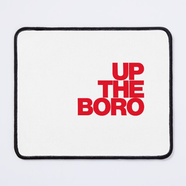 Item preview, Up The Boro - Red on White R designed and sold by Logo-A-GoGo.