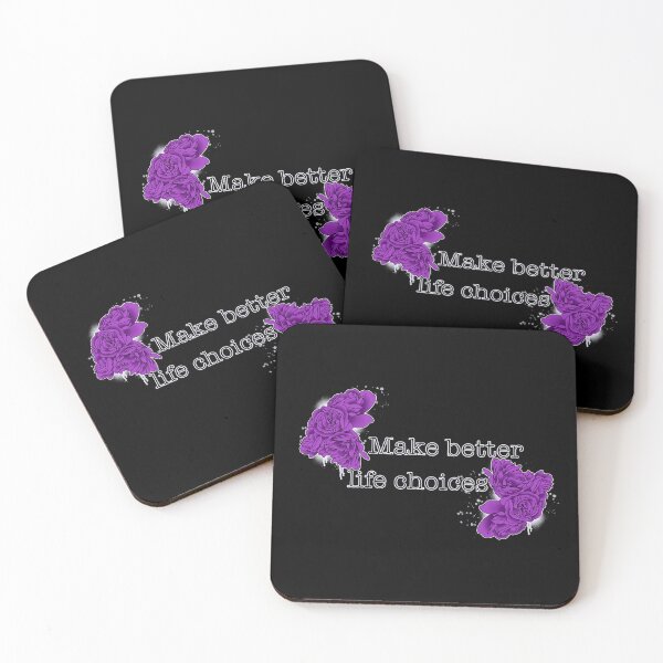 Item preview, Better Choices - Purple designed and sold by drayamonster.