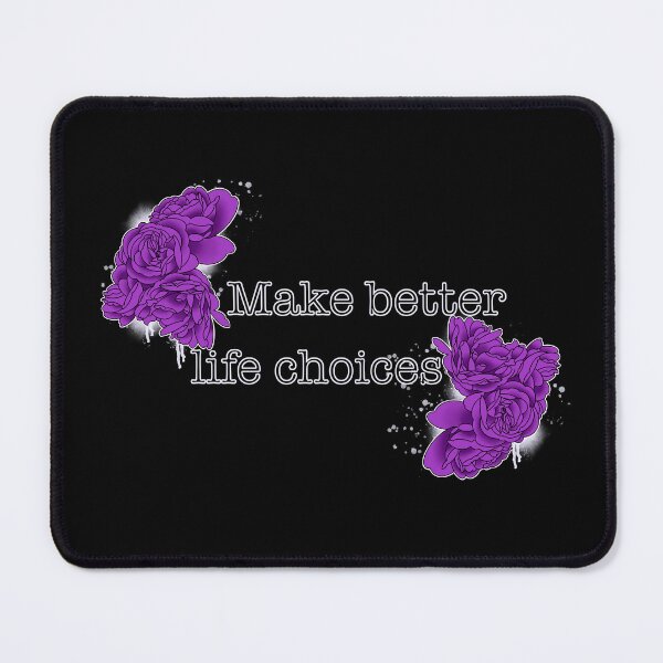 Item preview, Better Choices - Purple designed and sold by drayamonster.